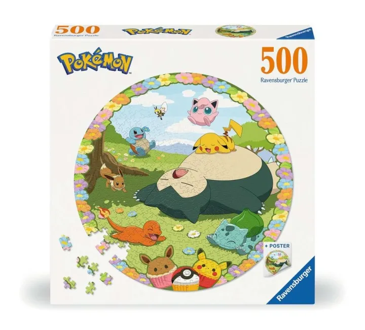 Pussel Blooming Pokémon 500 bitar, Ravensburger