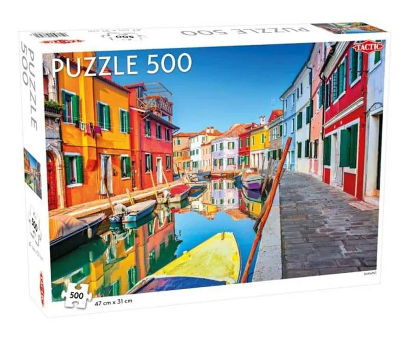 Pussel – Burano, Venedig 500 bitar