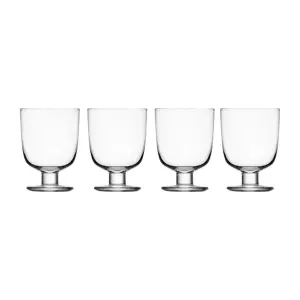 Iittala - Lempi 4 st Vin glas 34 cl klar Design Matti Klenell