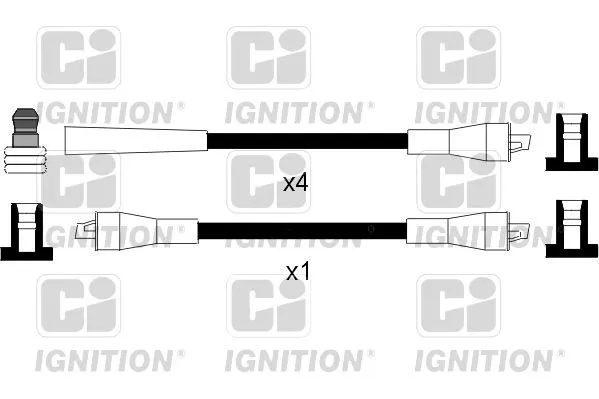 Tändkabelsats QUINTON HAZELL XC564