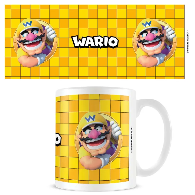 Pyramid International – Mug Super Mario Wario 3D Port – White