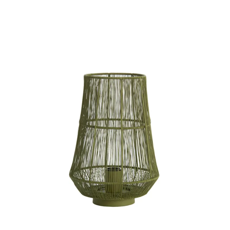 Light & Living – Banjar 33cm – Bordslampa – Grön
