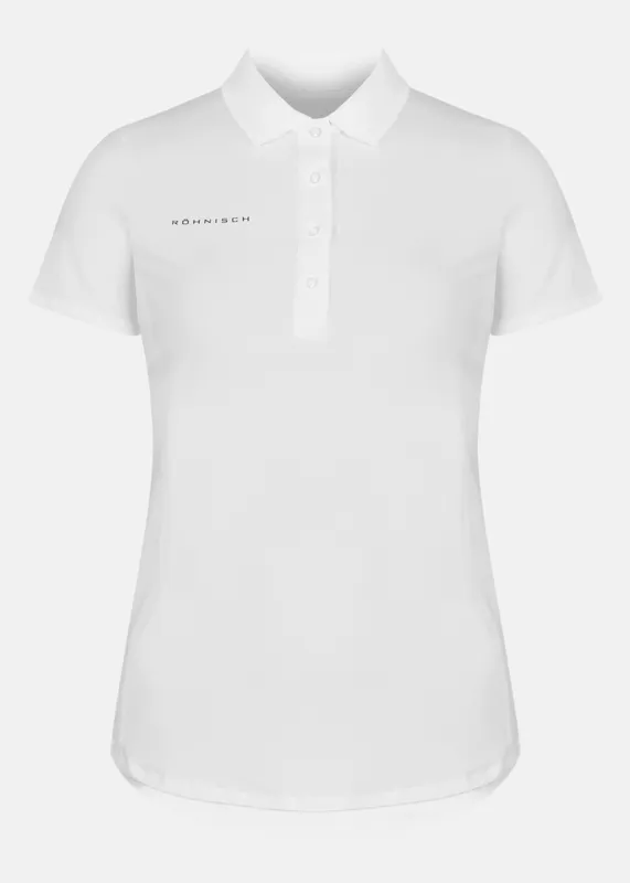 Röhnisch Nicky Poloshirt piketröja (dam) – White, M