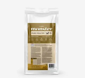 Dog Classic Pure Poultry Chicken & Turkey torrfoder - 17 kg