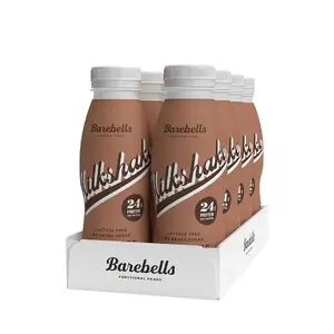 8 x Barebells Protein Milkshake, 330 ml - Sjokolade