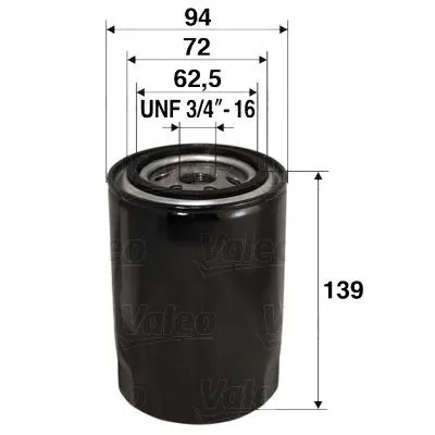 Oljefilter VALEO 586015