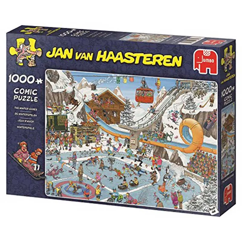 Jan van Haasteren Winter Games Pussel 1000 bitar
