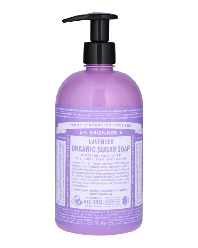 Dr. Bronner’s Organic Pump Soap Lavender 710 ml
