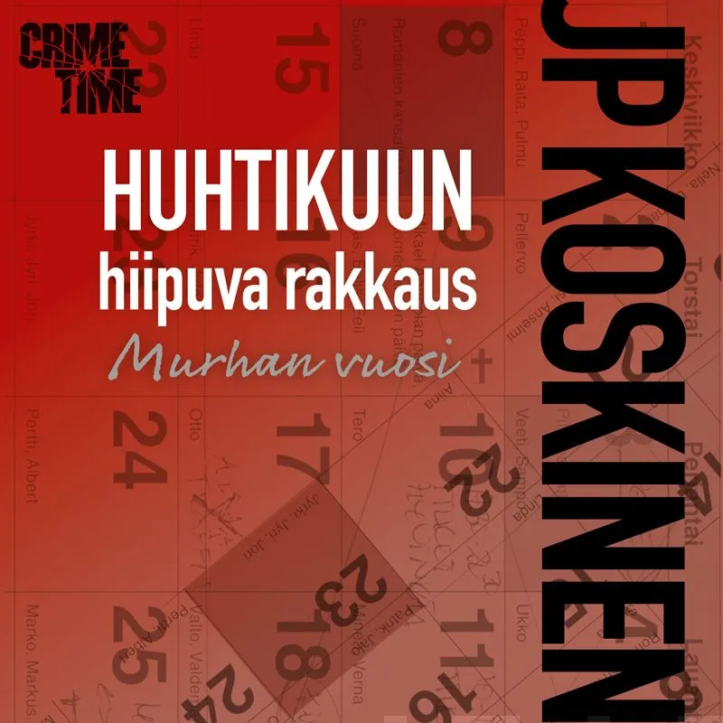 Huhtikuun hiipuva rakkaus, Ljudbok