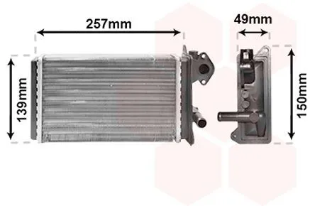 Värmepaket VAN WEZEL 58006062