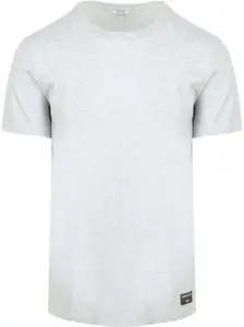 Björn Borg Centre Tee Ljusgrå ekologisk bomull Medium Herr