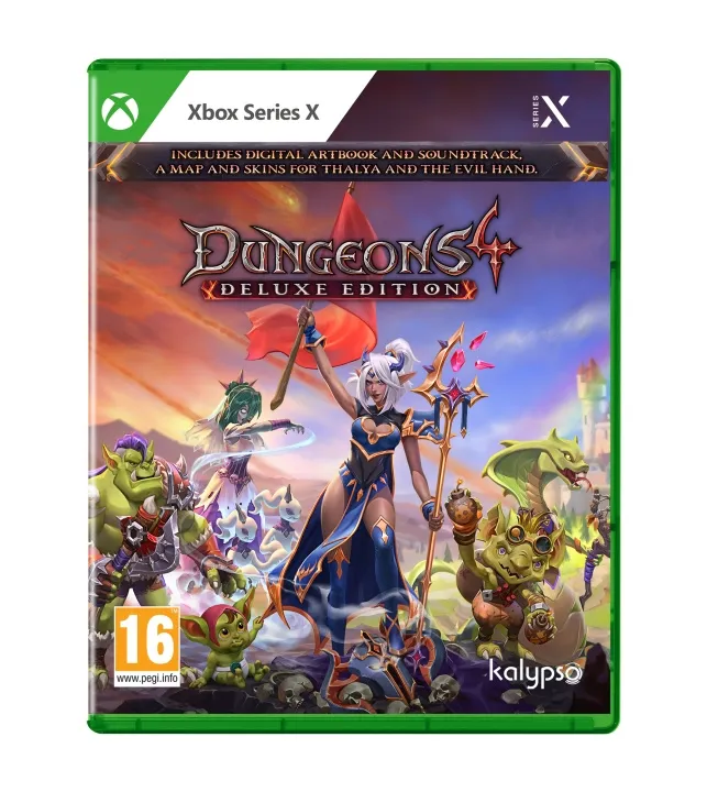 Dungeons 4 (Deluxe Edition) – Microsoft Xbox Series X – Real Time Strategy