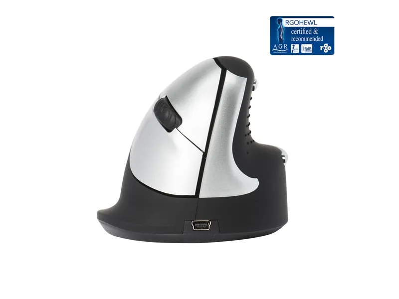 Acme Made R-Go Ergonomic mouse HE Break - Mouse - 5 knappar - Svart