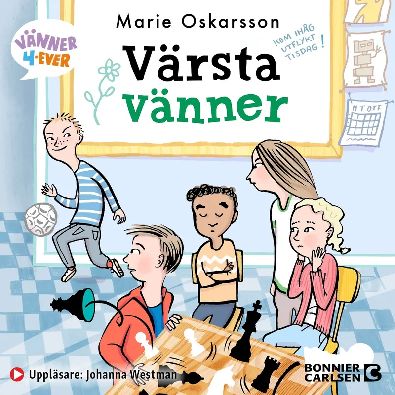 Värsta vänner, Ljudbok