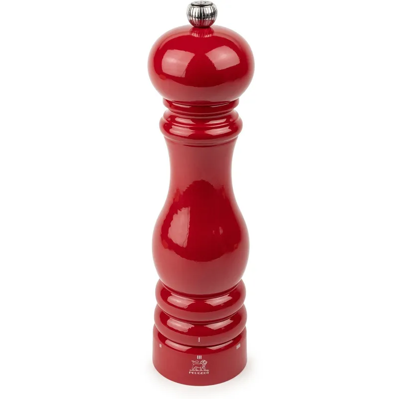 Peugeot Paris pepper grinder u’select wood red 22cm