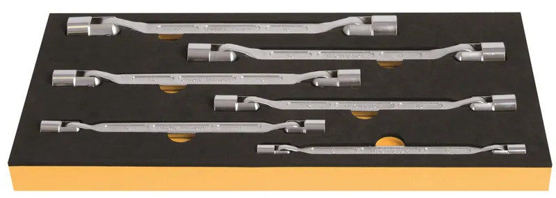 Ironside 100254 Lednyckelsats 6 delar, 8-19 mm