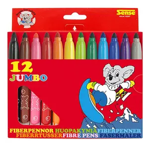 Fiberpennor Jumbo 12-p, Sense