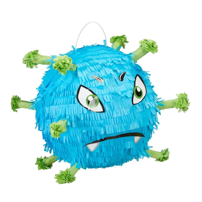 Virus-Shaped Pinata - roligt partyspel för barn