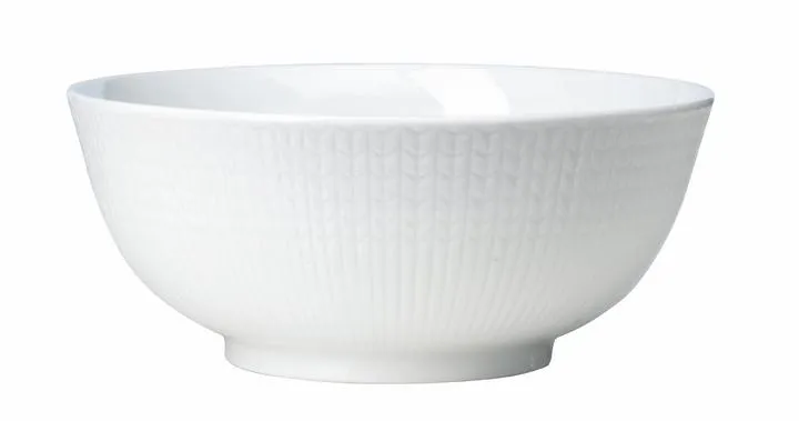 Rörstrand - Swedish Grace - Snö - Sopp / Taco skål 60 cl Design Louise Adelborg