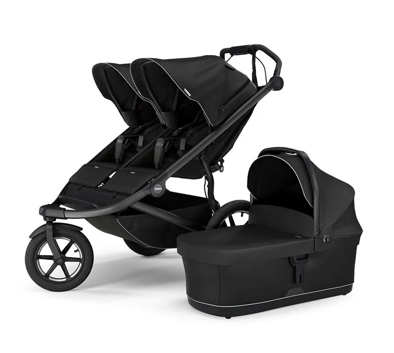 Thule Urban Glide 3 double duovagn + Thule Maple babyskydd + isofixbas