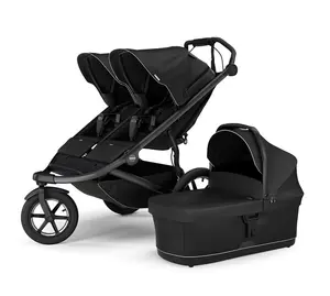 Thule Urban Glide 3 double duovagn + Thule Maple babyskydd + isofixbas