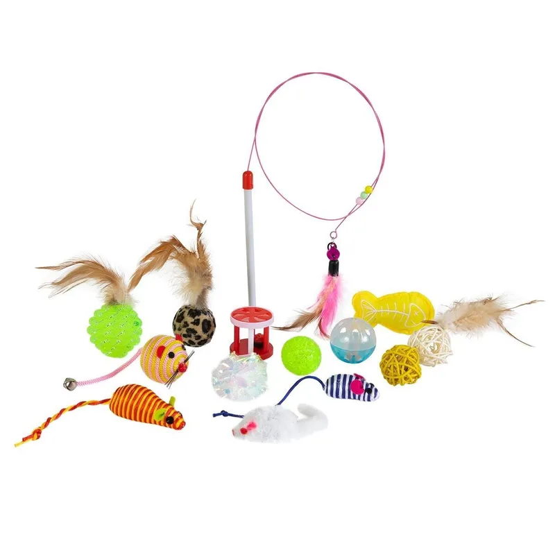 Petzone Multipack Kattleksaker