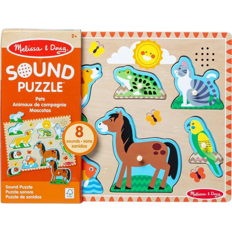 Melissa & Doug Sound Puzzle Pets
