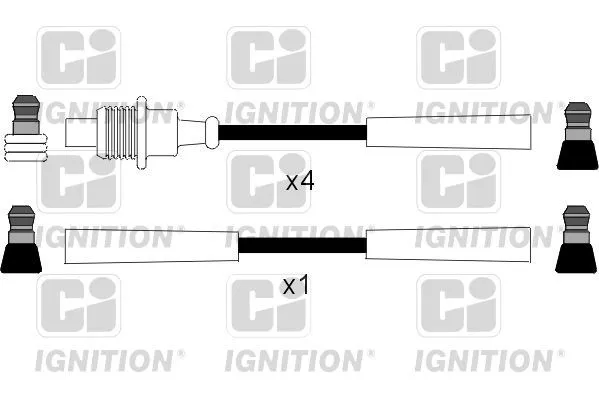 Tändkabelsats QUINTON HAZELL XC254