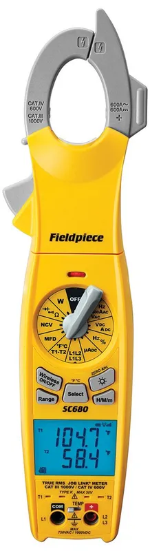 FieldPiece Job Link Rote Tångamperemeter