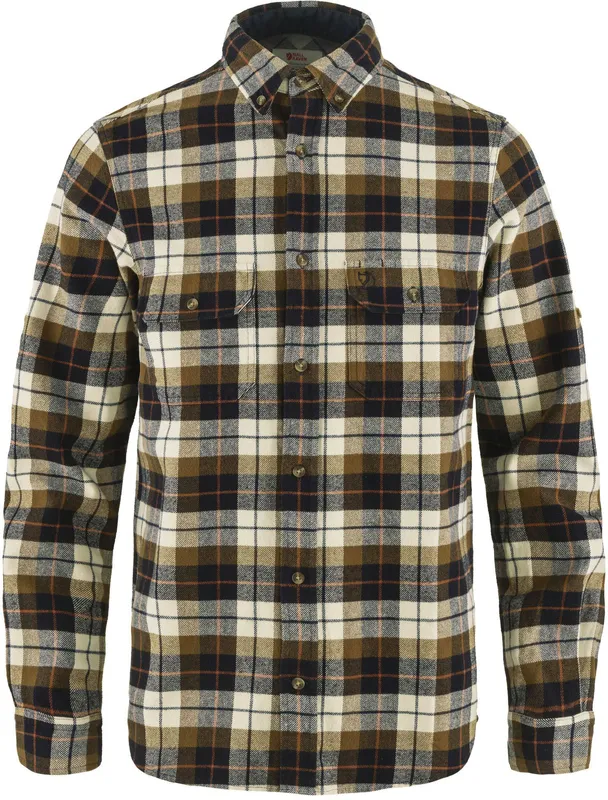 Fjällräven Men’s Singi Heavy Flannel Shirt Dawn Blue/Eggshell (#5712)
