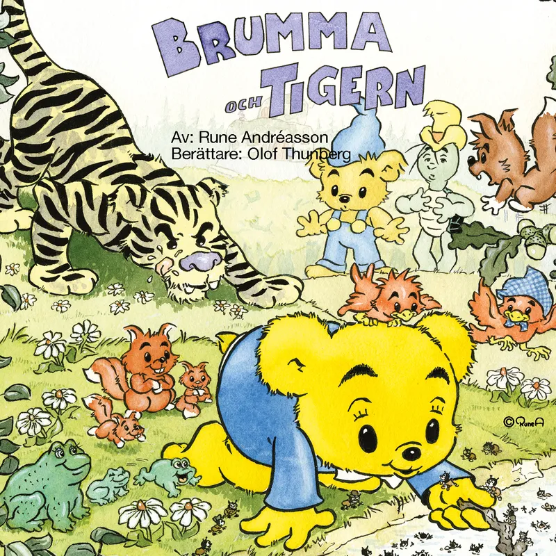 Brumma och Tigern, Ljudbok
