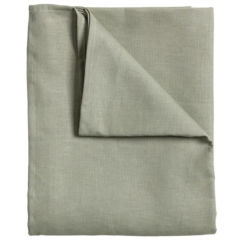 Scandi Living Clean linneduk 145×250 cm dusty green