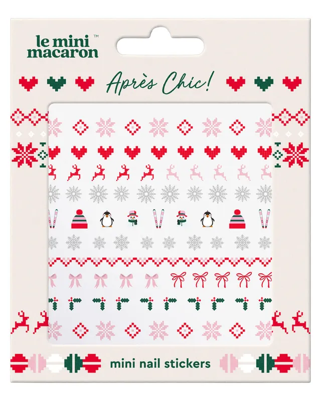 Le Mini Macaron Apres Chic Mini Nail Stickers