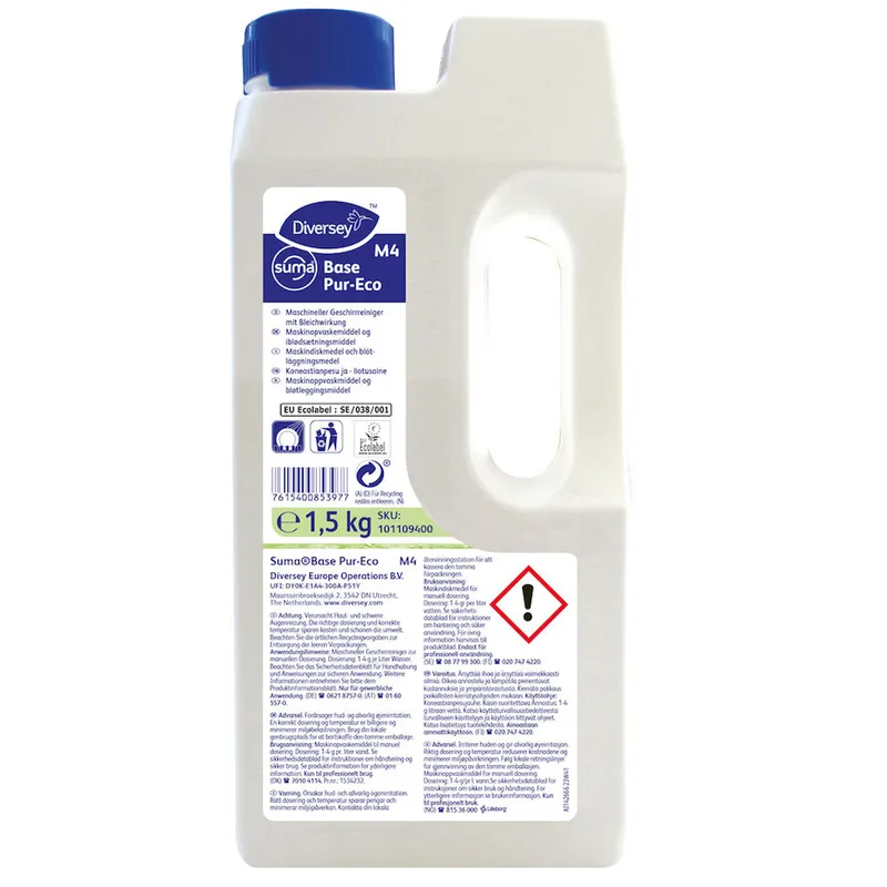 Maskindiskmedel Suma Base Pur-Eco M4 1,5 kg