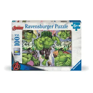 Pussel Marvel Hulk 100 bitar XXL, Ravensburger