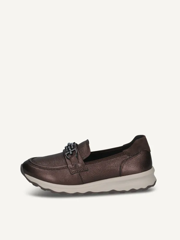 CAPRICE Slipper, brown, made of Leather, Size 39 (#3339)