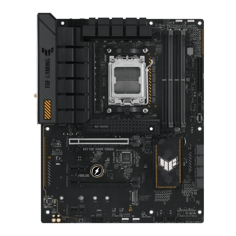 Asus Tuf Gaming A620-Pro Wifi Moderkort - AMD A620 - AMD AM5 - DDR5 RAM - Atx