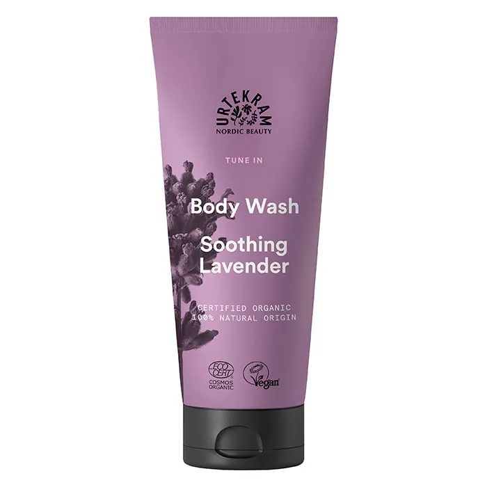 Urtekram Tune in Soothing Lavender Body Wash, 200 ml