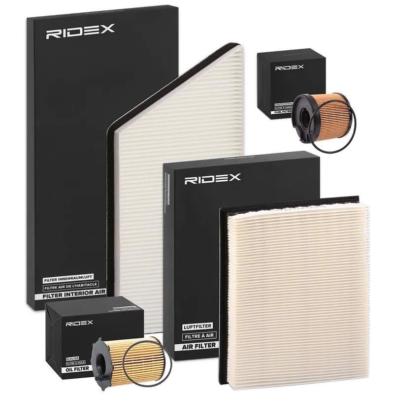 Filtersats RIDEX 4055F11585