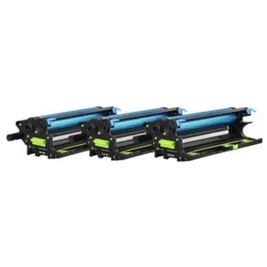 Lexmark 72K0Q00 Trumma 3-pack, cyan, magent, gul