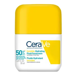 CeraVe Invisible Hydrating Fluid Sunscreen Face SPF50 50 ml