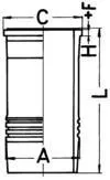Cylinderfoder KOLBENSCHMIDT 89926110