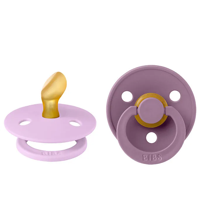 BIBS Colour Nappar - 2-pack - Stl. 2 - Anatomisk - Violet Sky/Ma