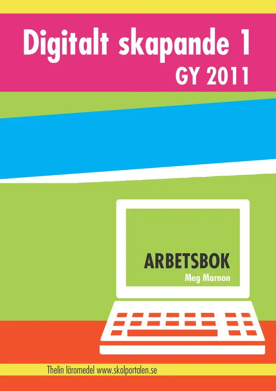 Digitalt skapande 1 – Arbetsbok