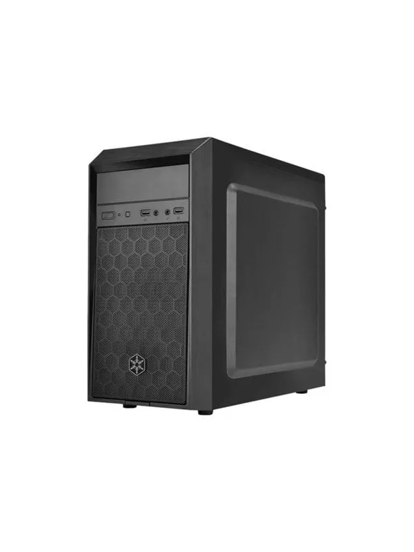 SilverStone Precision PS16 - Chassi - Miditower - Svart