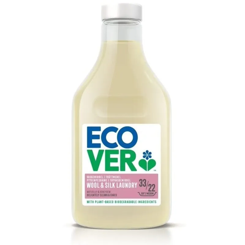 Ecover Flytande Fintvättmedel Silke & Ull Waterlily & Honeydew 1000 ml