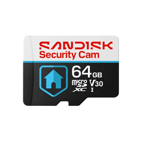 Sandisk Security Cam Card 64gb Microsdhc