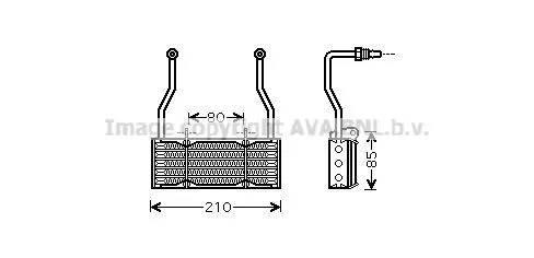 PRASCO CN3022 Oljekylare