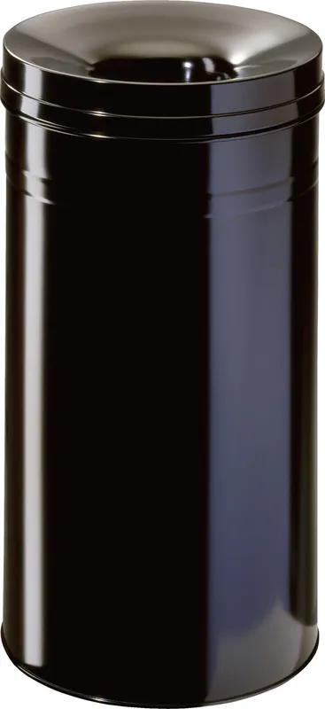 Papperskorg SAFE+ 60 liter svart