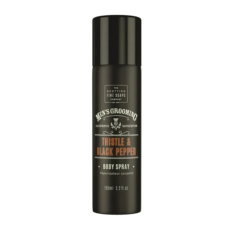 The Scottish Fine Soaps Thistle & Black Pepper Body Spray 150 ml